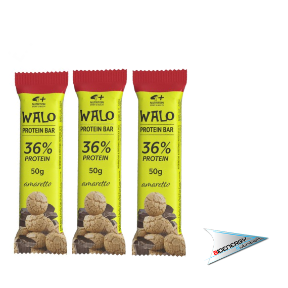 4PiuNutrition-WALO CROCKBAR (Confezione 30 barrette da 50 gr)   Amaretto  